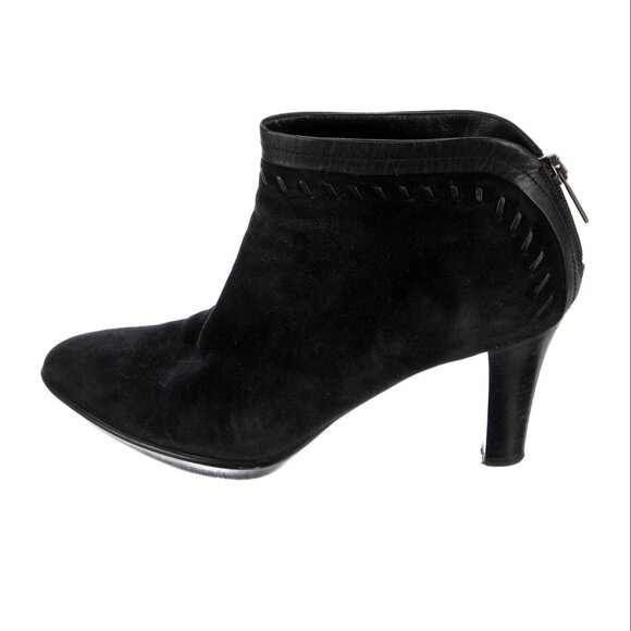 Aquatalia Suede Whipstitch Trim Boots Women's Size: 8.5 - Picture 1 of 5